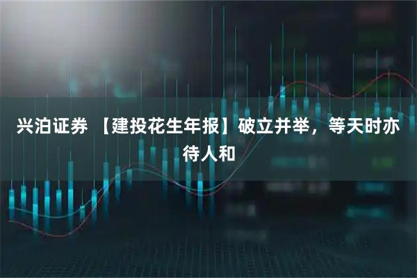兴泊证券 【建投花生年报】破立并举，等天时亦待人和